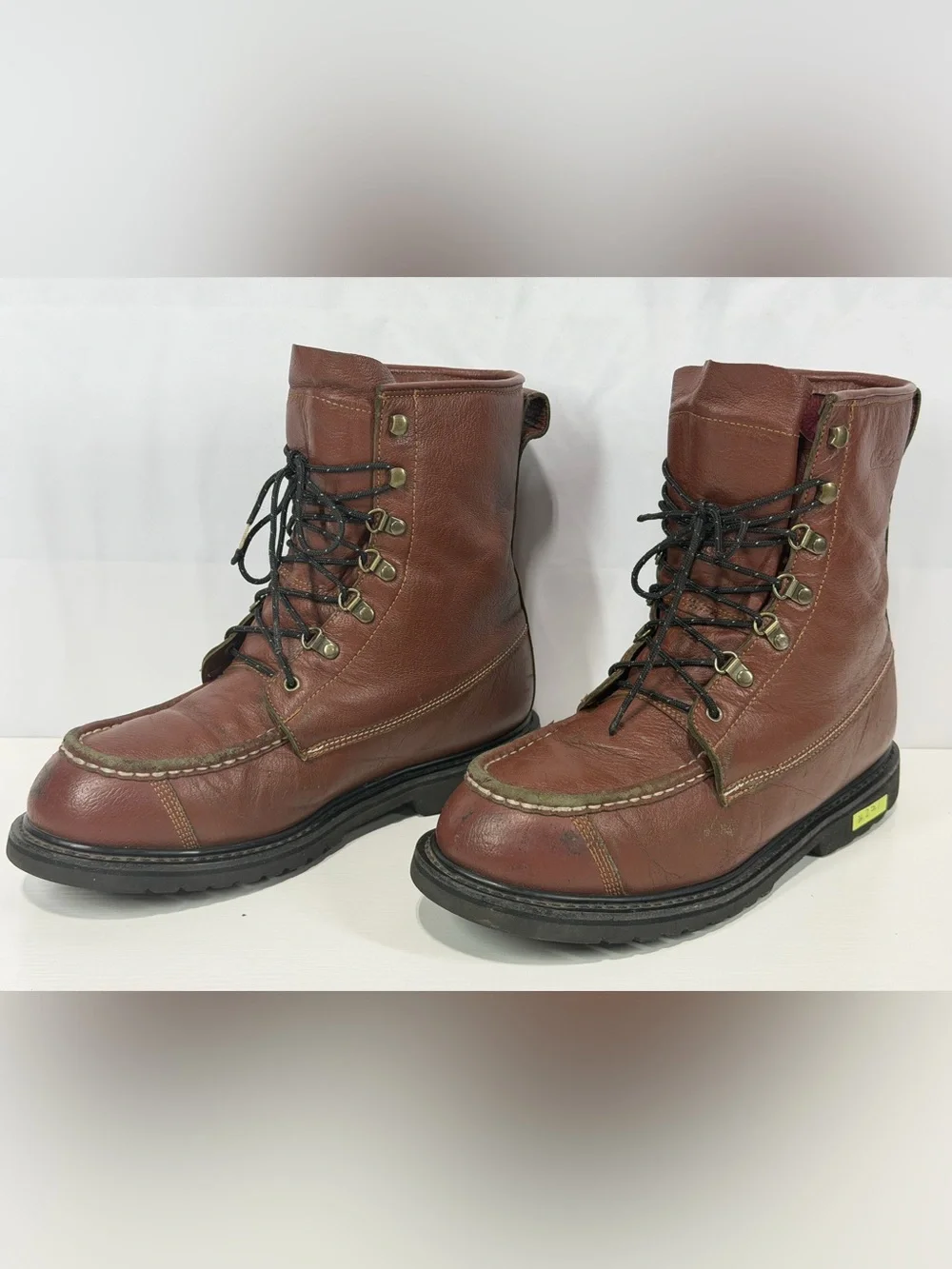 #271 Vintage Cabela's Mens Leather Gore Tex Thinsulate Hunting Boots Size D15
